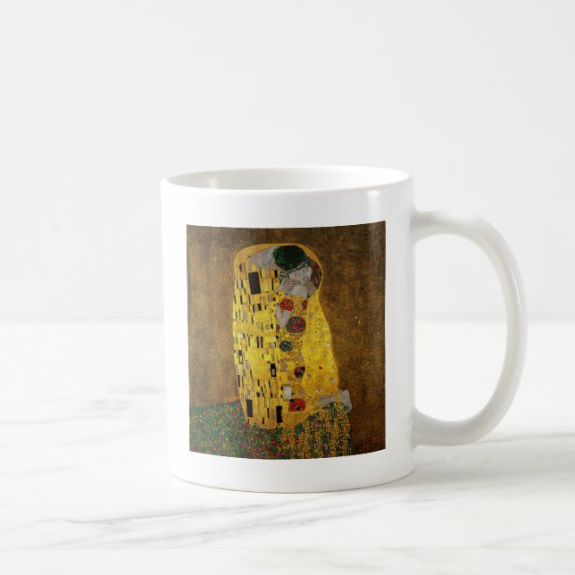 Gustav Klimt der Kuss Tasse (Rechts)