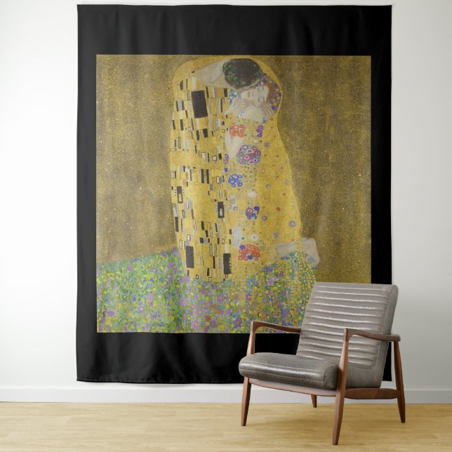 Gustav Klimt, der Kuss Wandteppich (Beispiel)