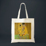 Gustav Klimt der Kuss Zazzle Tragetasche<br><div class="desc">Der Kuss gemalt von Gustav Klimt.</div>