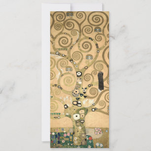 Gustav Klimt - Der Lebensbaum, Stoclet-Fries Einladung
