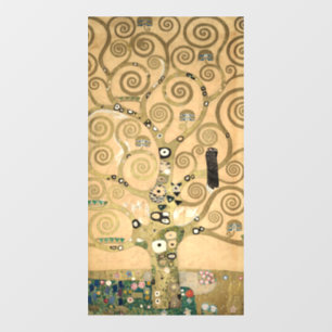 Gustav Klimt - Der Lebensbaum, Stoclet-Fries Fensteraufkleber