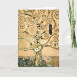 Gustav Klimt - Der Lebensbaum, Stoclet-Fries Karte