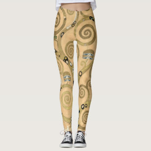 Gustav Klimt - Der Lebensbaum, Stoclet-Fries Leggings