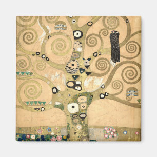 Gustav Klimt - Der Lebensbaum, Stoclet-Fries Magnet