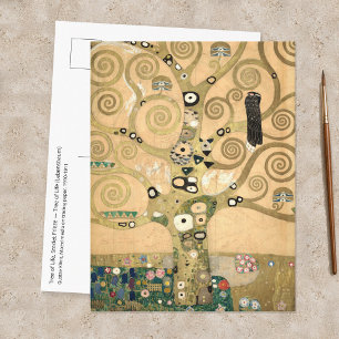 Gustav Klimt - Der Lebensbaum, Stoclet-Fries Postkarte
