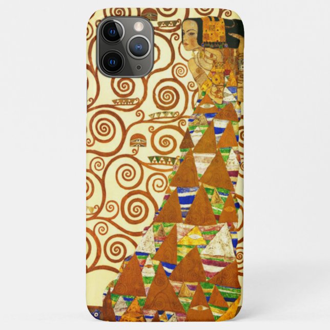 Gustav Klimt Der Mensch und die Weintrauben Case-Mate iPhone Hülle (Rückseite)