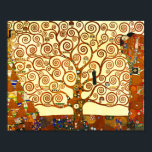 Gustav Klimt Der Mensch und die Weintrauben Poster<br><div class="desc">Gustav Klimt Der Baum des Lebens Kunstgedicht</div>