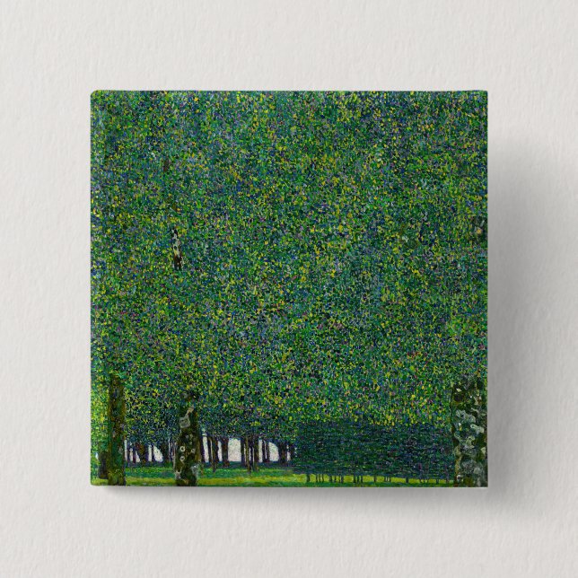 Gustav Klimt - Der Park Button (Vorderseite)