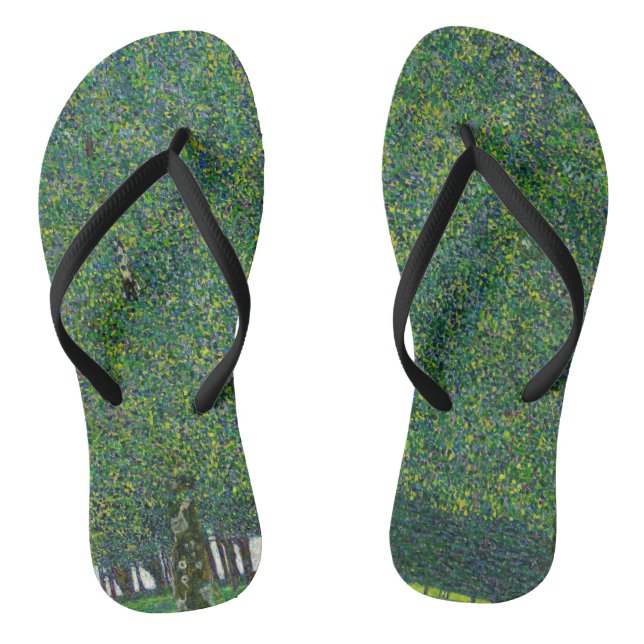Gustav Klimt - Der Park Flip Flops (Fußbett)