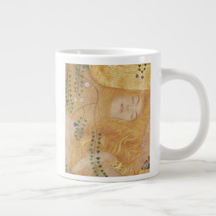 Gustav Klimt Detail der Wasserversorgungsgeräte Jumbo-Tasse