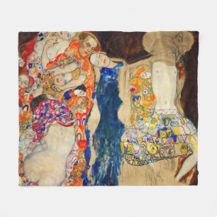 Gustav Klimt - Die Braut (unvollendet) Fleecedecke