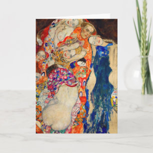 Gustav Klimt - Die Braut (unvollendet) Karte