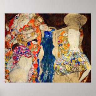 Gustav Klimt - Die Braut (unvollendet) Poster