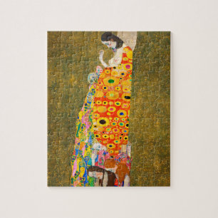 Gustav Klimt Die Hoffnung II, The Hope II Puzzle