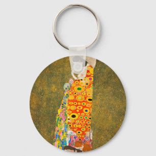 Gustav Klimt Die Hoffnung II, The Hope II Schlüsselanhänger