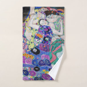 Gustav Klimt - Die Jungfrau Badhandtuch Set