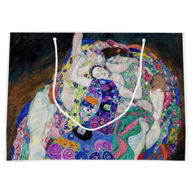 Gustav Klimt - Die Jungfrau Große Geschenktüte (Vorderseite)