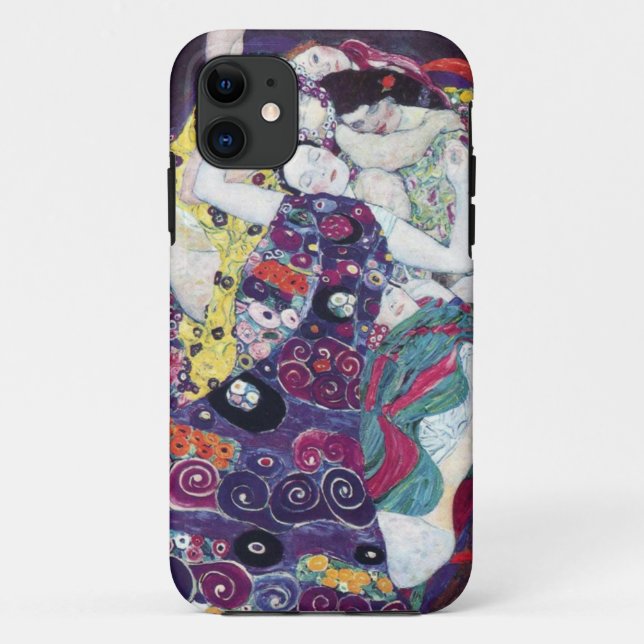 Gustav Klimt Die Jungfrau iPhone-Hülle Case-Mate iPhone Hülle (Rückseite)