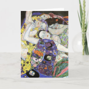 Gustav Klimt ~ Die Jungfrau Karte
