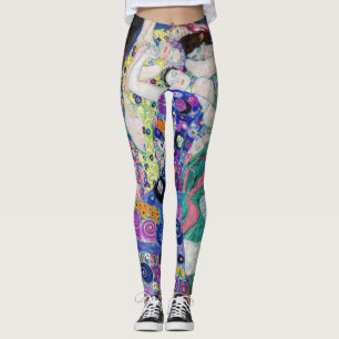 Gustav Klimt - Die Jungfrau Leggings