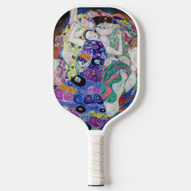 Gustav Klimt - Die Jungfrau Pickleball Schläger (Vorderseite)
