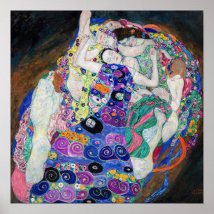 Gustav Klimt - Die Jungfrau Poster