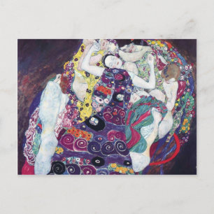 Gustav Klimt - Die Jungfrau Postkarte