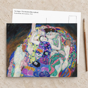 Gustav Klimt - Die Jungfrau Postkarte