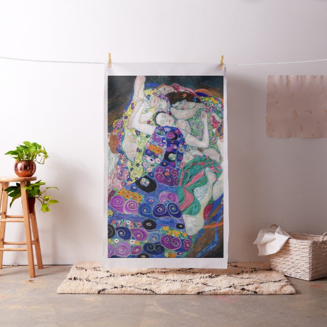 Gustav Klimt - Die Jungfrau Stoff (Beispiel)