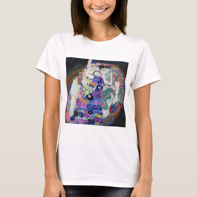 Gustav Klimt - Die Jungfrau T-Shirt (Vorderseite)