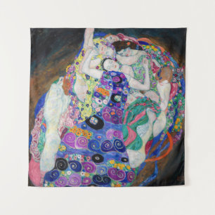 Gustav Klimt - Die Jungfrau Wandteppich
