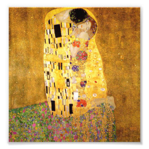 Gustav Klimt Die Kiss Print Fotodruck