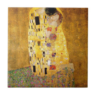 Gustav Klimt die Kuss-Fliese Fliese