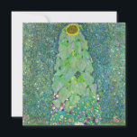 Gustav Klimt - Die Sonnenblume Einladung<br><div class="desc">Sonnenblume - Gustav Klimt,  Öl auf Leinwand,  1907</div>