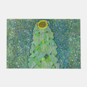 Gustav Klimt - Die Sonnenblume Fußmatte