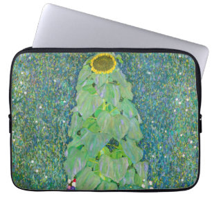 Gustav Klimt - Die Sonnenblume Laptopschutzhülle