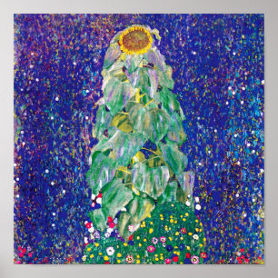 Gustav Klimt - Die Sonnenblume Poster
