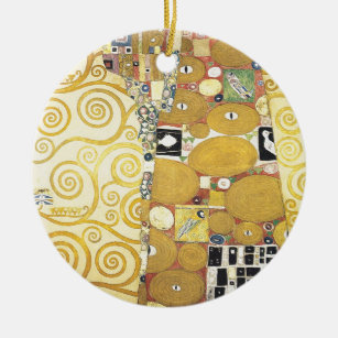 Gustav Klimt - die Umarmung - klassische Grafik Keramik Ornament