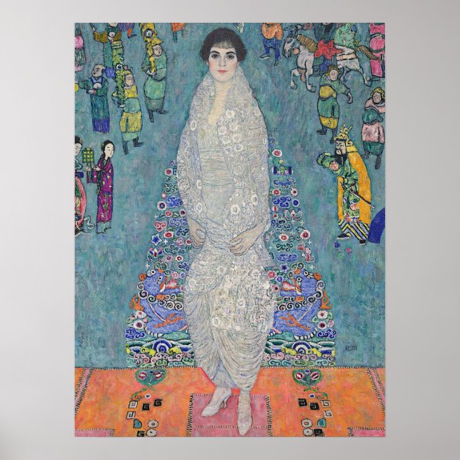 Gustav Klimt – Elisabeth Lederer Portrait  Poster (Vorne)