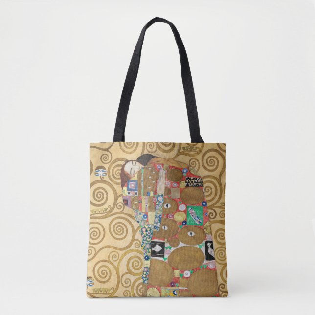 Gustav Klimt - Erfüllung, Stoclet-Fries (Vorderseite)