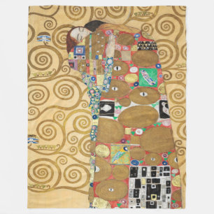 Gustav Klimt - Erfüllung, Stoclet-Fries Fleecedecke