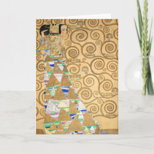 Gustav Klimt - Erwartung, Stoclet-Fries Karte