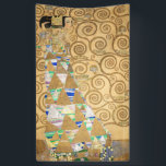 Gustav Klimt - Erwartung, Stoclet Frieze Banner<br><div class="desc">The Tree of Life,  Stoclet Frieze,  Expectation - Gustav Klimt,  Pappe,  1909</div>