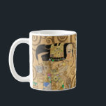 Gustav Klimt - Erwartung, Stoclet Frieze Kaffeetasse<br><div class="desc">The Tree of Life, Stoclet Frieze, Expectation - Gustav Klimt, Pappe, 1909</div>