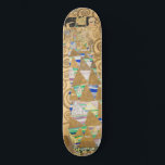 Gustav Klimt - Erwartung, Stoclet Frieze Skateboard<br><div class="desc">The Tree of Life,  Stoclet Frieze,  Expectation - Gustav Klimt,  Pappe,  1909</div>