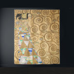 Gustav Klimt - Erwartung, Stoclet Frieze Wandteppich<br><div class="desc">The Tree of Life, Stoclet Frieze, Expectation - Gustav Klimt, Pappe, 1909</div>