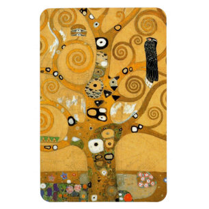 Gustav Klimt Eule in einem Baum Magnet