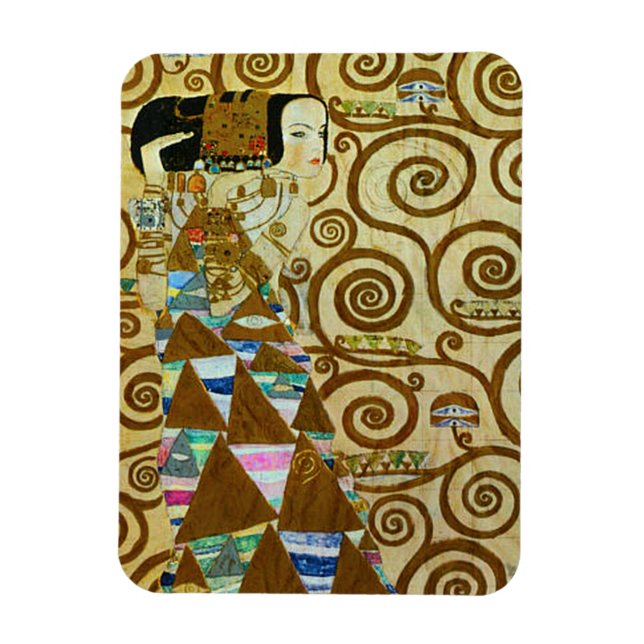 Gustav Klimt Expectationsmagnete Magnet (Vertikal)