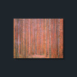 Gustav Klimt Fir Forest Tannenwald Rote Bäume Leinwanddruck<br><div class="desc">Vintager Gustav Klimt Fir Forest - Jugendstil Rote Bäume Diese wunderschöne Vintage Gemälde von Meister Gustav Klimt. Das Gemälde namens Tannenwald I zeigt uns eine wunderschöne Landschaft mit Roten Tannen, durch einen dichten Wald. Gustav Klimt fasste in diesem Landschaftsbild das Gefühl der Lebenskraft auf. Der Tannenwald wurde 1901, während der...</div>