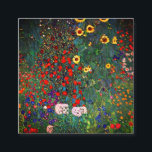 Gustav Klimt Flower Garden Begleitkarte<br><div class="desc">Umschließungskarten mit Gustav Klimts Ölgemälde Farm Garden mit Sonnenblumen (1907). Ein wunderschöner Garten mit Sonnenblumen und exquisiten blauen,  roten,  lila,  rosa und weißen Blume. Ein großartiges Geschenk für Jugendliche und österreichische Kunstliebhaber.</div>